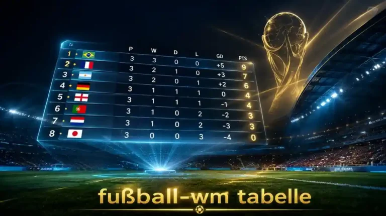 fußball-wm tabelle