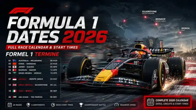 formel 1 termine
