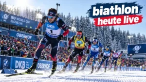 Biathlon Heute Live: Dein Guide zu Zeitplan, Sendern und Streams 2024/25